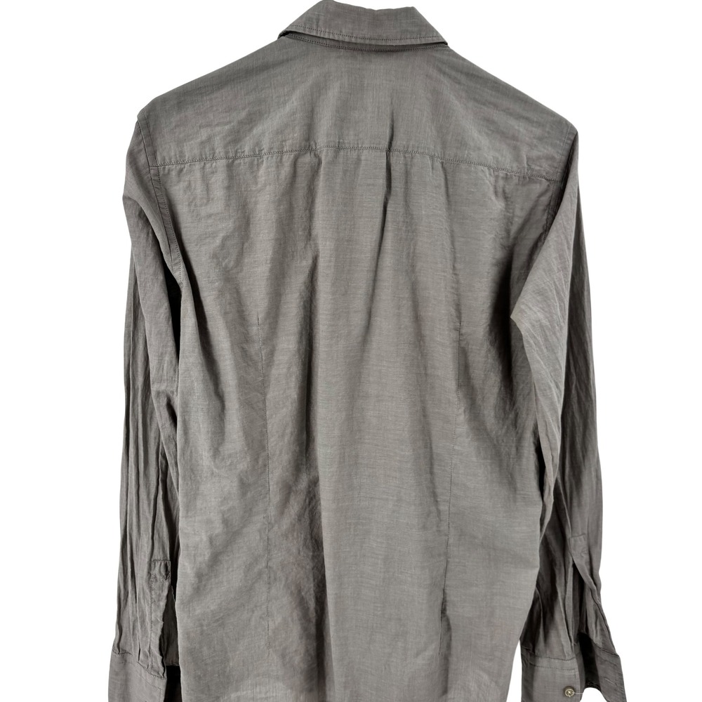 BOSS Hugo Boss Slim Fit Long Sleeve Button Down Shirt Gray Size S - Picture 2 of 10